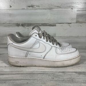 Nike Men's Air‎ Force 1 LE Low Triple White Sneakers DH2920-111 Size 12 US
